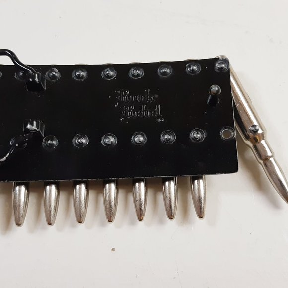 Punk Bullet Belt Buckle - Picture 4 of 4